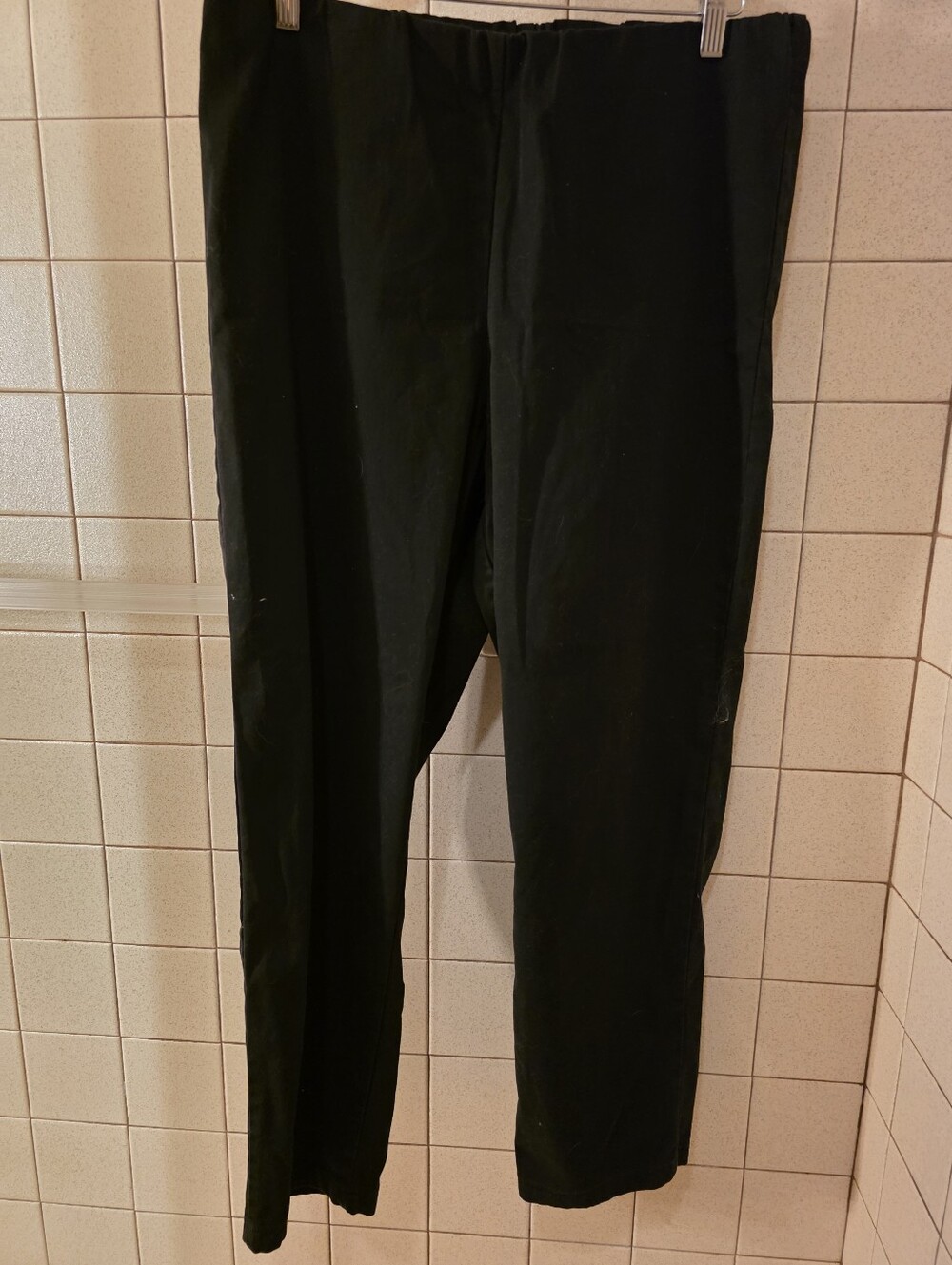 Boutique C.M.C Black Casual Elastic-Waist Pull On Pants
